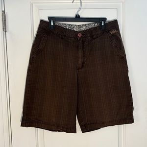 Quicksilver men’s brown shorts